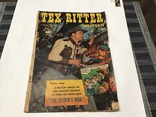 TEX RITTER WESTERN # 9 FAWCETT 1952 / VINTAGE picture