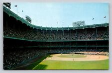 Vintage Yankee Stadium Baseball Game In Play View From Stands New York City P714 picture