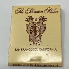 Vintage Matchbook The Sheraton Palace Advertisement San Francisco California picture