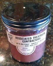 Associated Theatrical Contractors Gold Texas Dirt Makeup 1950's picture