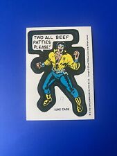 1976 TOPPS MARVEL SUPER HEROES STICKER • LUKE CAGE (A) picture