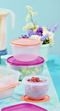 Tupperware Summer Host Mixing Bowl Set 4, 8 & 12 cups NEW picture