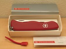 NOS, Victorinox Swiss Army 111mm Serrated Picnicker SlideLock 2-Layer Knife picture