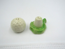 Vintage Salt and Pepper Golf Ball & Tee picture