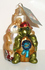 2006 - TORTOISE AND HARE - OLD WORLD CHRISTMAS BLOWN GLASS ORNAMENT - NEW W/TAG picture
