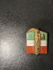 Original WWII Italian Italy Fascist Party PNF Members Badge Lapel Pin picture