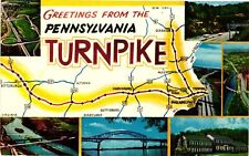 Vintage Postcard- PENNSYLVANIA TURNPIKE, PA. 1960s picture