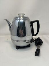 Vintage General Electric Chrome 38P40 Coffee Maker Percolator picture