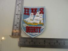 Vintage HMS Bounty Shield Style Souvenir Travel Patch BIS picture
