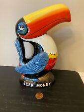 Vintage Ceramic Guinness Toucan Beer Money Bank picture