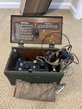 WWII BRITISH ARMY FIELD FULLERPHONE TELEPHONE RADIO MkV picture