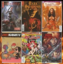 Lot of 6 Dynamite - Red Sonja Dejah Thoris Dienamite - All 6 NM- to NM+ picture