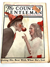 RARE Antique 1919 Country Gentleman Halloween Magazine  picture