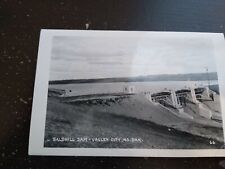 1953 Baldhill Dam Valley City ND North Dakota Scenic RPPC Photo Postcard picture