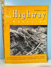1939 Aug. The Highway Magazine - Highways, Railways & Bridges & Infrastructure picture