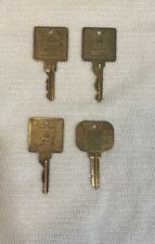 Vintage Best Western Brass Hotel Motel Room Keys (LOT of 4) picture
