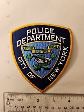 NYPD Vintage Official New York City Police Department Crime Fighting Irish picture