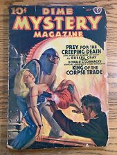 DIME MYSTERY MAGAZINE July 1939 Vintage Pulp picture