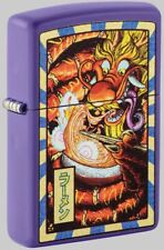Zippo Ramen Dragon Design Purple Matte Windproof Lighter, 237-093761 picture