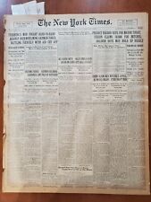 1917 NOVEMBER 6 NEW YORK TIMES - MILLER HUGGINS YANKEES NEW LEADER - NT 8062 picture