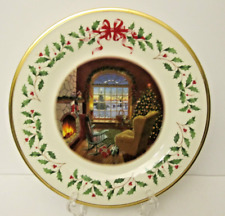 Vtg LENOX ANNUAL HOLIDAY COLLECTOR PLATE 2009 Home for Christmas 10.75