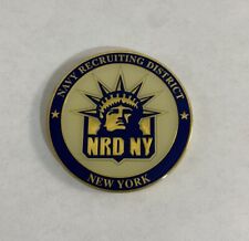 US Navy Recruiting District NRD New York City Commanding Officer Challenge Coin picture