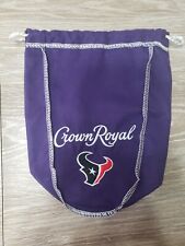 Crown Royal Houston Texans Logo Purple Bag picture