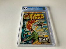 HUMAN TORCH 5 CGC 9.6 WHITE PAGES WIZARD MARVEL COMICS 1975 picture