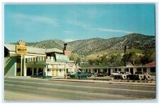 c1960s Park View Motel Best Western Exterior Roadside Ely Nevada Cars Postcard picture