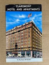 Postcard Seattle WA Washington Claremont Hotel And Apartments Vintage PC picture