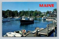 Maine ME Ogunquit Perkins Cove Postcard  picture