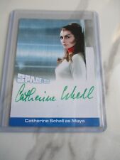 Catherine Schell SPACE:1999 SIGNED trading Card - MINT CONDITION picture