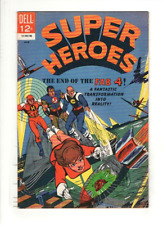 SUPER HEROES #4 F/VF, Fab Four, , Sal Trapani cover & art, Dell 1967 picture