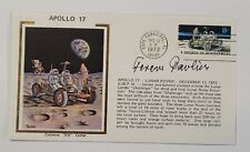 FERENC PAVLICS (d. 2024) signed Lunar Rover Apollo 17 Postal Cover DESIGNER picture