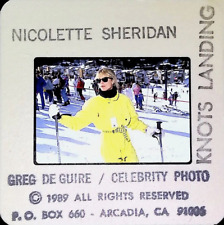 NICOLLETTE SHERIDAN - 35MM SLIDE CELEBRITY PHOTO KNOTS LANDING  VTG. L.3.3.10 picture