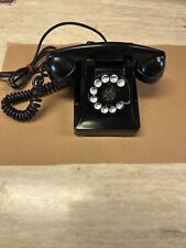 Vtg. Western Electric Rotary Dial F1 Classic Heavy Bakelite Table Desk  Phone picture