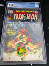 VTG Invincible Iron Man #14 Comic Book Graded 8.0 Archie Goodwin Story picture