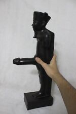 A rare large statue of a fertility god in ancient Egypt BC   Replica picture