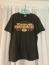 Harley Davidson Black Short Sleeve T-Shirt Mens L picture