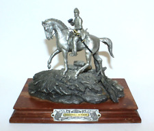 Rare Chilmark STONEWALL JACKSON Fine Pewter Civil War Sculpture, Barnum picture