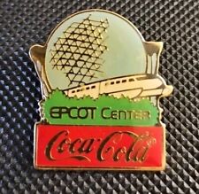 vintage 1982 Coca Cola Walt Disney World Epcot Center Florida park souvenir pin picture