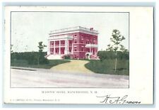 1909 View of Masonic Home, Manchester New Hampshire NH Postcard picture