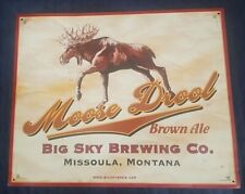 Moose Drool Big Sky Brewing Metal Tin Sign picture