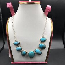 Natural Turquoise Jewellery  (Necklace / AAA+ In Silver 925 picture