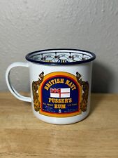 British Navy Pusser's Rum Enameled Tin Mug, Made in England picture