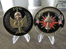 CIA Special Operations Group Non Official Cover SOG NOC Officer Challenge Coin picture