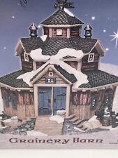 Lemax Carole Towne Grainery Barn 2003  Christmas Village New picture