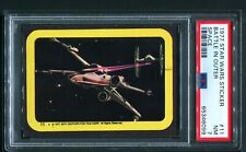 1977 Star Wars Sticker 1st Series #11 BATTLE IN OUTER SPACE PSA 7 NM picture