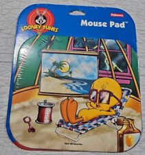Vintage Looney Tunes Tweety At The Beach Mouse Pad picture