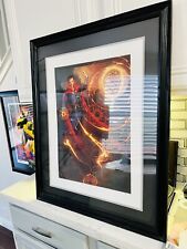 Sideshow Doctor Strange Framed Print #131/300 By Allen Williams, RARE SOLD OUT picture